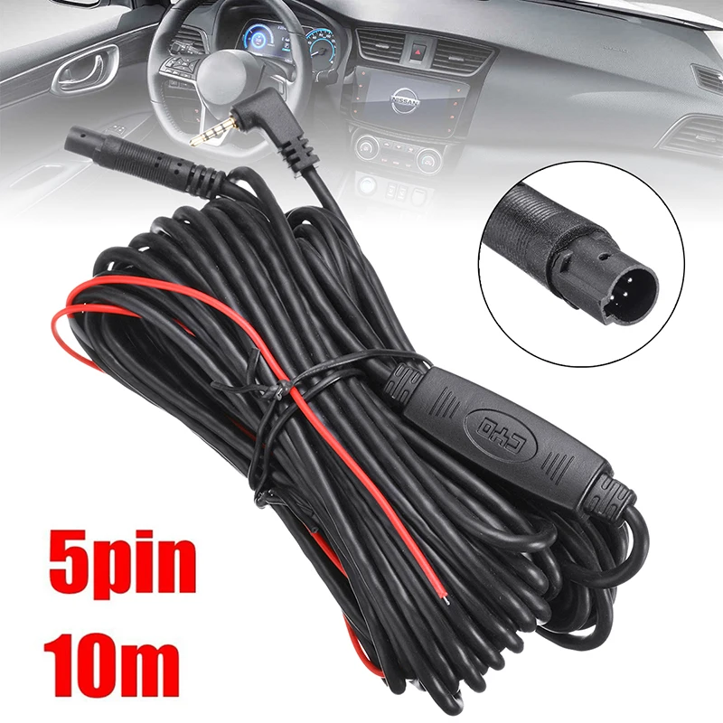 1pc 2.5mm Jack Male To 5 Pin Video Cable For Car DVR Mirror DVR 10M Video Extension Cable For Auto Truck SUV DVR Camera
1pc 2.5mm Jack Male To 5 Pin Video Cable For Car DVR Mirror DVR 10M Video Extension Cable For Auto Truck SUV DVR Camera