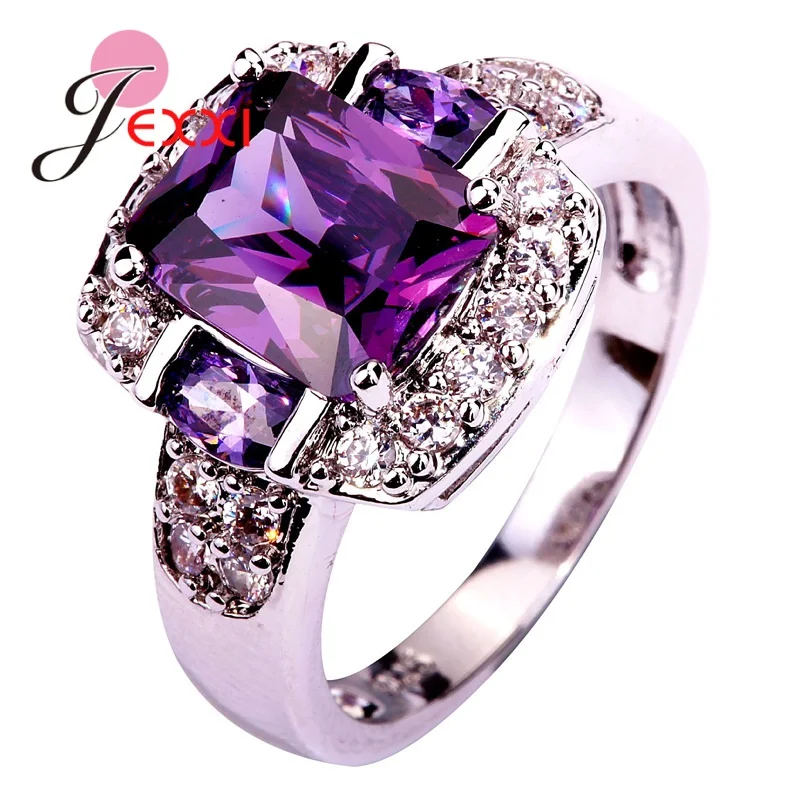 Fast Shipping Wedding Party Jewelry Accessory 925 Sterling Silver Big Square Cubic Zirconia Finger Rings Wholesale
Fast Shipping Wedding Party Jewelry Accessory 925 Sterling Silver Big Square Cubic Zirconia Finger Rings Wholesale
