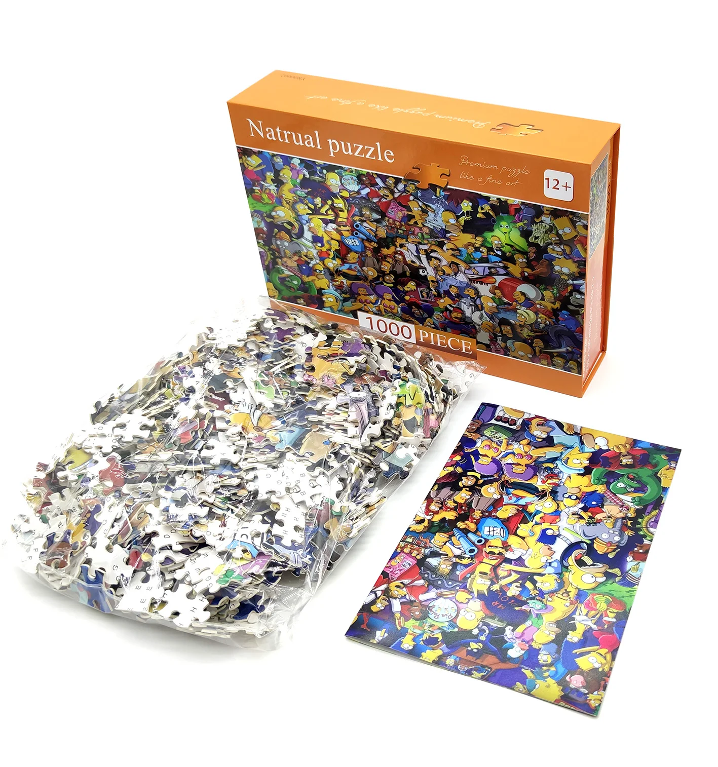 Customized Top Safety Material DIY Funny 1000 Pieces Children Paper Jigsaw Puzzle
Customized Top Safety Material DIY Funny 1000 Pieces Children Paper Jigsaw Puzzle