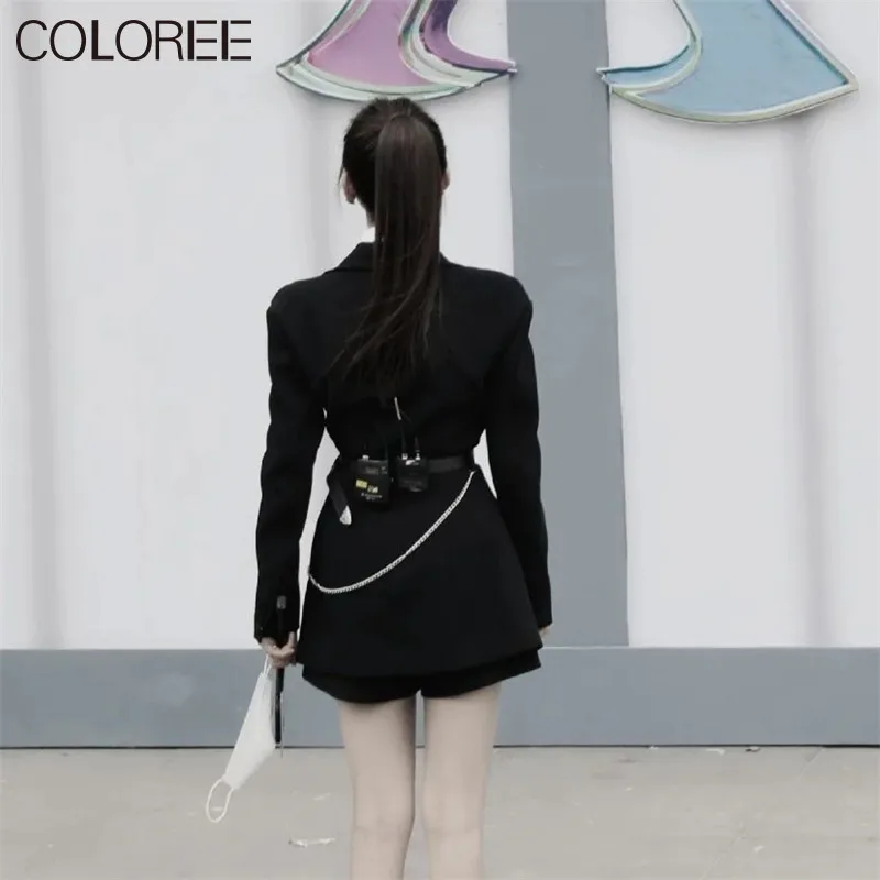 Spring Autumn Jacket Women 2020 Elegant Turn-down Collar Long Sleeve Black Blazer Women Runway Designers Coat Femme
Spring Autumn Jacket Women 2020 Elegant Turn-down Collar Long Sleeve Black Blazer Women Runway Designers Coat Femme