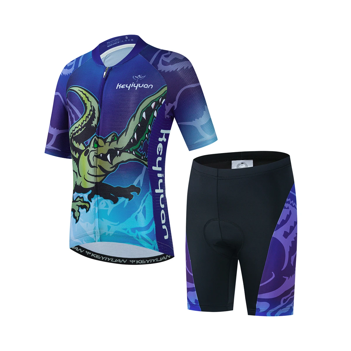 KEYIYUAN Kids Jersey Quick Dry Baby Bike Racing Suit Gradient Cartoon Crocodile Camisa Reflective MTB Clothing Maillot Velo
KEYIYUAN Kids Jersey Quick Dry Baby Bike Racing Suit Gradient Cartoon Crocodile Camisa Reflective MTB Clothing Maillot Velo