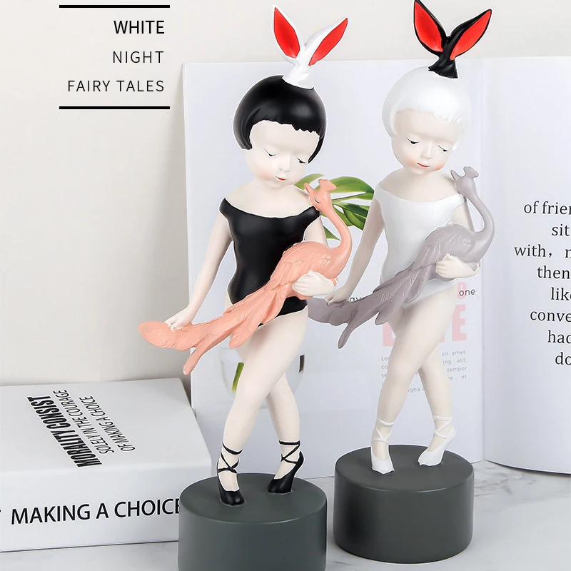 Handmade Character Carving European Cute Cartoon Princess Rabbit Resin Craft Gift Home Decoration Model Room Modern Decoration
Handmade Character Carving European Cute Cartoon Princess Rabbit Resin Craft Gift Home Decoration Model Room Modern Decoration