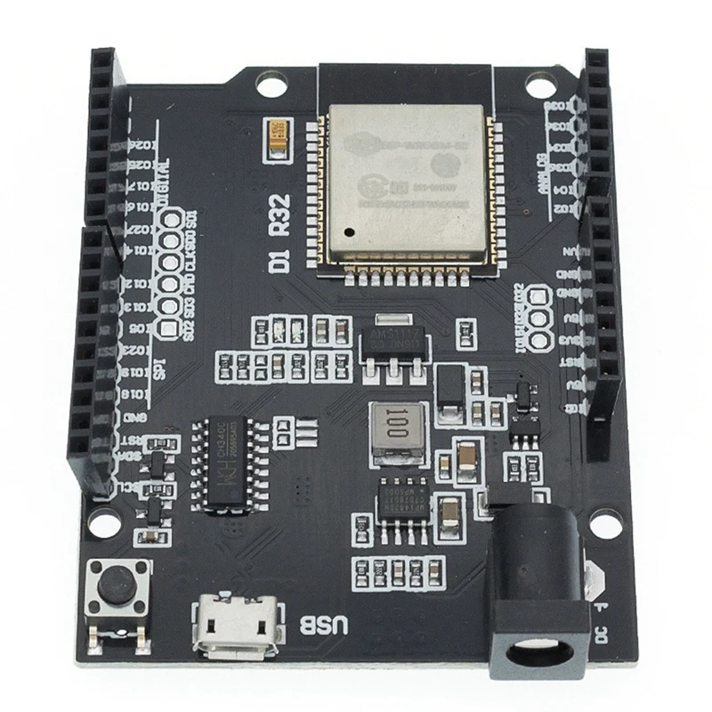 D1 ESP32 ESP-32 WiFi Bluetooth 4 Flash UNO D1 R32 Board Module CH340 CH340G Arduino
D1 ESP32 ESP-32 WiFi Bluetooth 4 Flash UNO D1 R32 Board Module CH340 CH340G Arduino