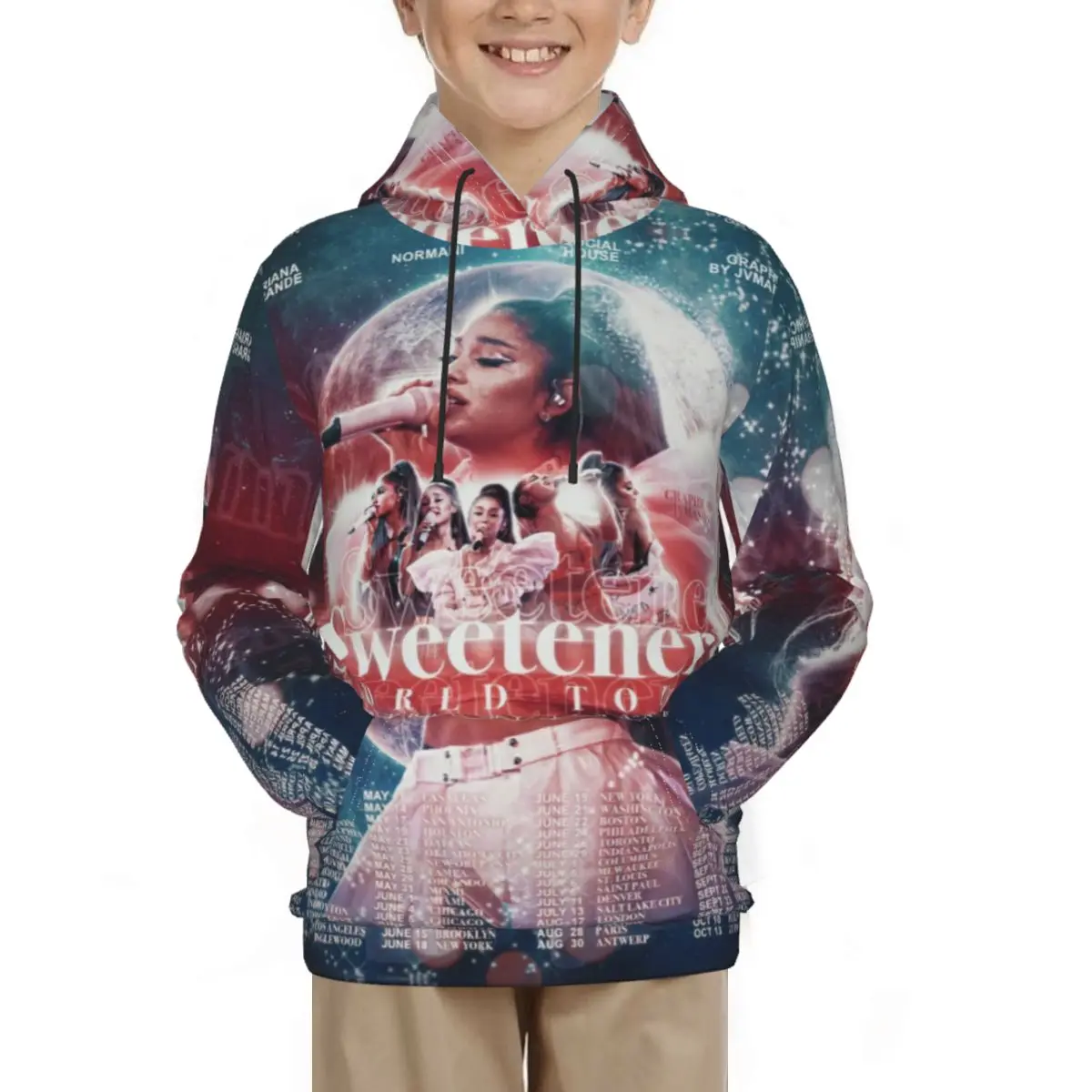 Hoodies Sporty Cartoon Ariana Grande Print Warm New Sweatshirt Woman With Hood Punk Kpop Women'S Clothing Loose Fleece Hoodie
Hoodies Sporty Cartoon Ariana Grande Print Warm New Sweatshirt Woman With Hood Punk Kpop Women'S Clothing Loose Fleece Hoodie
