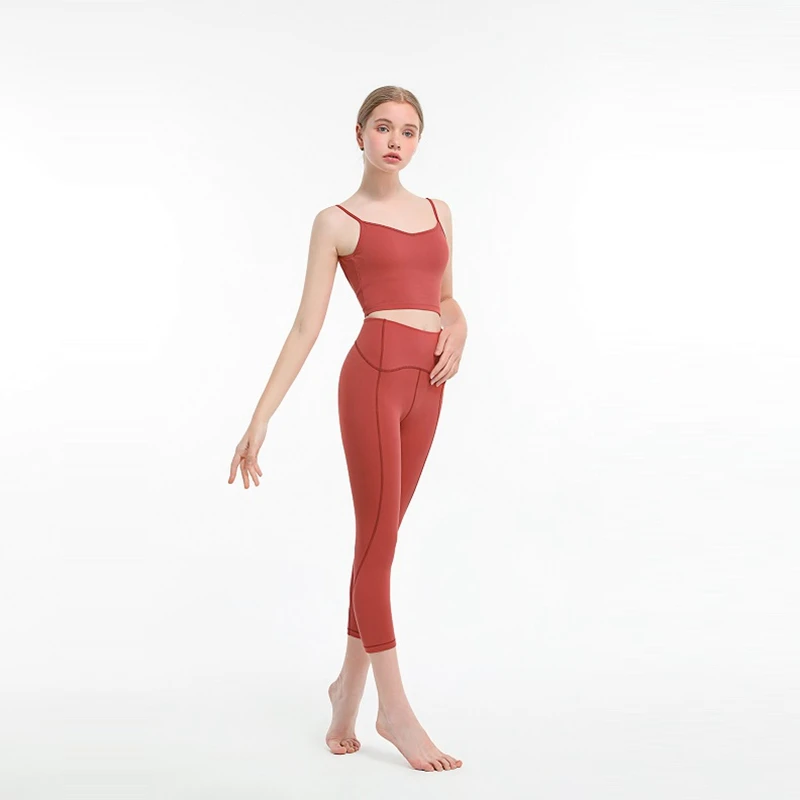 High Stretch Cropped Yoga Pants Tight-Fitting and Quick-Drying Running Sport Pants High Waist Abdomen and Hip Lift
High Stretch Cropped Yoga Pants Tight-Fitting and Quick-Drying Running Sport Pants High Waist Abdomen and Hip Lift