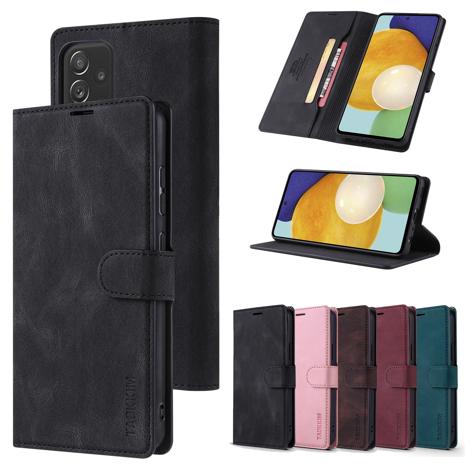 Flip Case Card Slots For Samsung A22 A32 5G A42 A52 A72 A50 A70 A20E A41 A51 A71 A02S A21S Leather Shockproof Wallet Holder
Flip Case Card Slots For Samsung A22 A32 5G A42 A52 A72 A50 A70 A20E A41 A51 A71 A02S A21S Leather Shockproof Wallet Holder