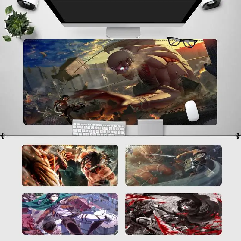 Large XXL Attack on Titan Gaming Mouse Pad Gamer Keyboard Maus Pad Desk Mouse Mat Game Accessoriesfor overwatch/cs go/LOL
Large XXL Attack on Titan Gaming Mouse Pad Gamer Keyboard Maus Pad Desk Mouse Mat Game Accessoriesfor overwatch/cs go/LOL