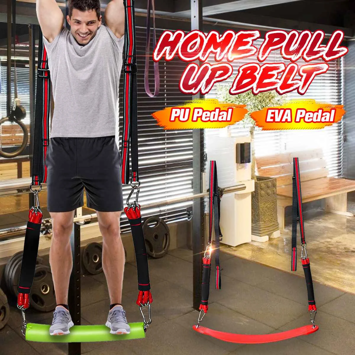 Fitness Pull Up Belt Training Resistance Bands Indoor Horizontal Auxiliary Belt Elastic Resistance Rope Weight Lifting Belt
Fitness Pull Up Belt Training Resistance Bands Indoor Horizontal Auxiliary Belt Elastic Resistance Rope Weight Lifting Belt