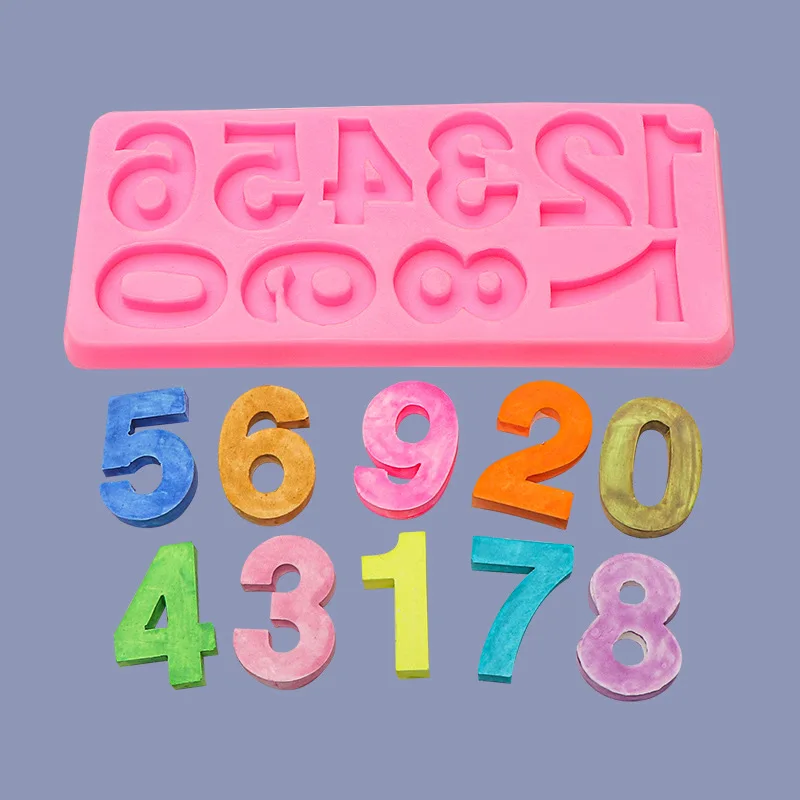 0-9 Digital Combination Turn Sugar Silicone Mold Digital Cake Mold DIY Chocolate Baking Tool
0-9 Digital Combination Turn Sugar Silicone Mold Digital Cake Mold DIY Chocolate Baking Tool