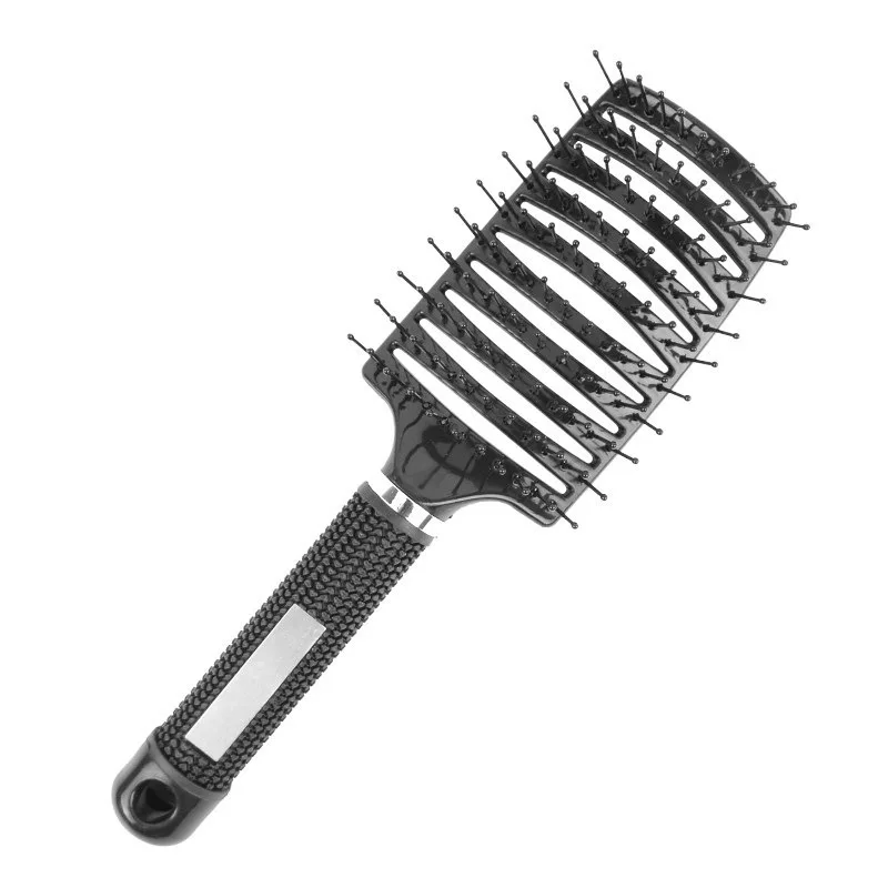 Dinorag Hair Comb Scalp Massage Comb Nylon Bending Wet Dry Curly Detangle Hair Brush Salon Hairdressing Barber Styling Tools 
Dinorag Hair Comb Scalp Massage Comb Nylon Bending Wet Dry Curly Detangle Hair Brush Salon Hairdressing Barber Styling Tools