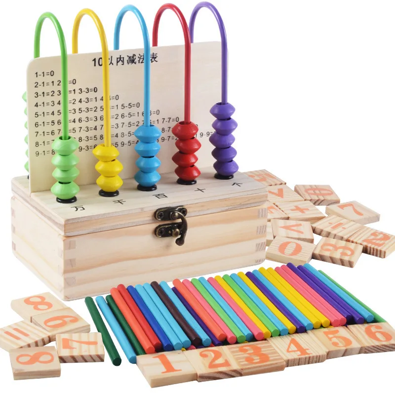 Baby Wooden Computing Rack Count Stick Learning Children Arithmetic Operation Mathematics Teaching Aid Early Education Toys
Baby Wooden Computing Rack Count Stick Learning Children Arithmetic Operation Mathematics Teaching Aid Early Education Toys