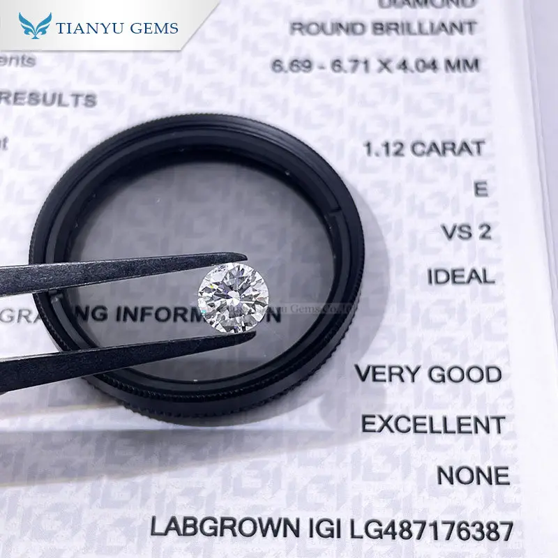 Tianyu драгоценные камни круглый CVD 1.12ct E VS2 идеальная резка лабораторные выращенные алмазы иги 6.69x6.71x4.04мм лабораторные Синтетические алмазы дл...
Tianyu драгоценные камни круглый CVD 1.12ct E VS2 идеальная резка лабораторные выращенные алмазы иги 6.69x6.71x4.04мм лабораторные Синтетические алмазы дл...