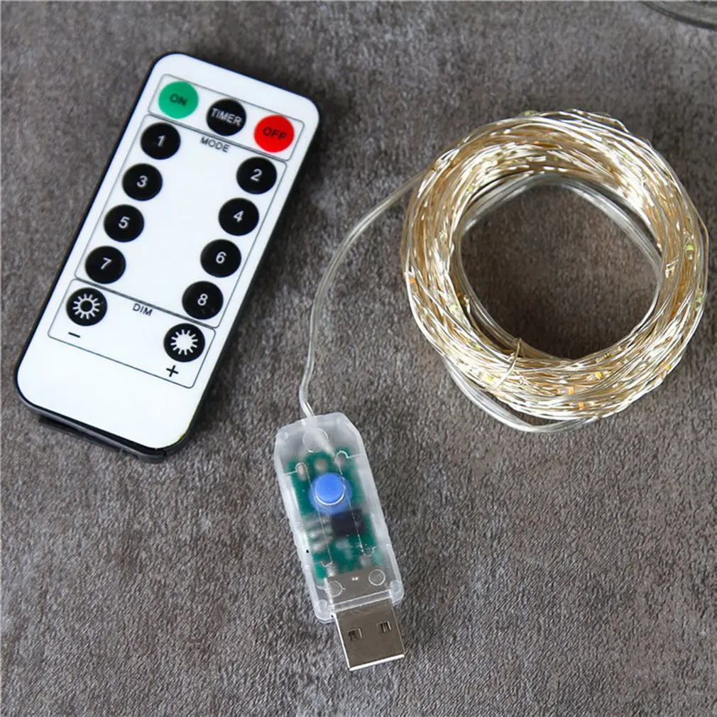10m LED String Light Remote Control Christmas Fairy Lights USB Power Supply Curtain Lamp Xmas Lighting New Year Decorations 2021 
10m LED String Light Remote Control Christmas Fairy Lights USB Power Supply Curtain Lamp Xmas Lighting New Year Decorations 2021