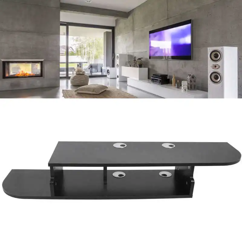 TV Stand Adjustable Wall-Mounted TV Bracket 2-Tier Television Stand for House Decoration TV Accessory
TV Stand Adjustable Wall-Mounted TV Bracket 2-Tier Television Stand for House Decoration TV Accessory