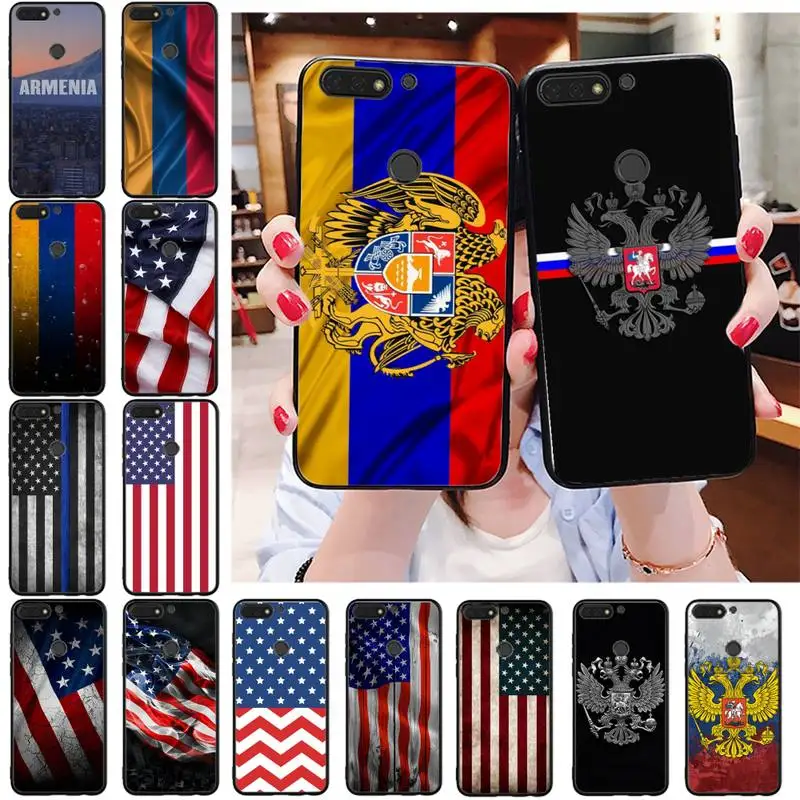 Armenia Albania Russia US flag Phone Case For Huawei Honor 10X lite 7C 7A 8X 9X 8A 20lite 10lite 10i 8C 7X 8S 20S 9S 7S 9A Case
Armenia Albania Russia US flag Phone Case For Huawei Honor 10X lite 7C 7A 8X 9X 8A 20lite 10lite 10i 8C 7X 8S 20S 9S 7S 9A Case