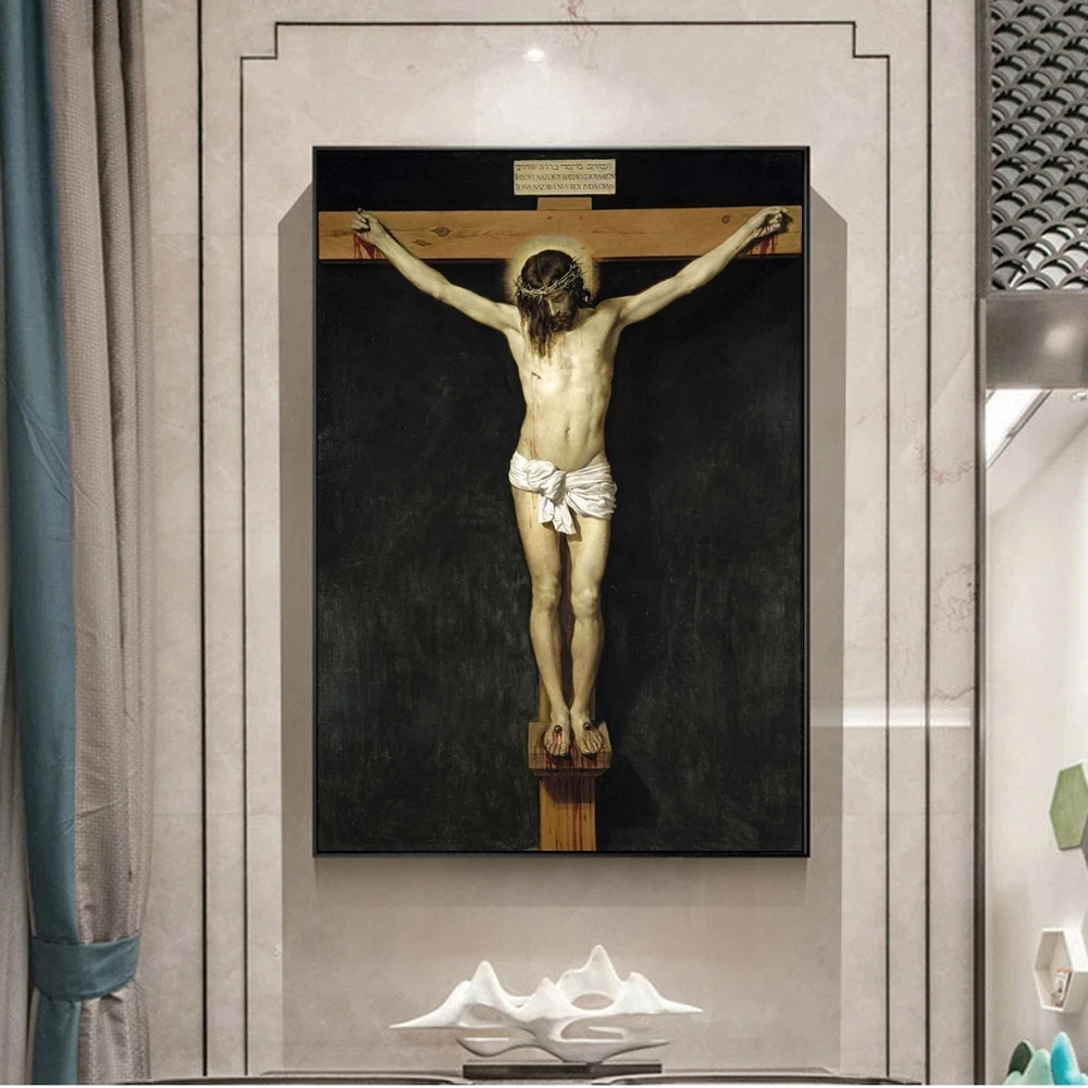 Christ Crucified Famous Jesus Canvas Paintings Reproductions Wall Christian Wall Art Canvas Prints Wall Pictures Cuadros Decor
Christ Crucified Famous Jesus Canvas Paintings Reproductions Wall Christian Wall Art Canvas Prints Wall Pictures Cuadros Decor