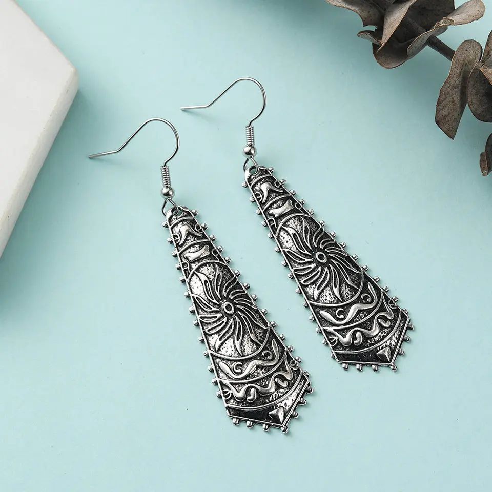 3 pairs Vintage Bohemian Rose Golden Silver color Dangle Drop Set Earrings For Women Female Wedding Jewelry Accessory Wholesale
3 pairs Vintage Bohemian Rose Golden Silver color Dangle Drop Set Earrings For Women Female Wedding Jewelry Accessory Wholesale
