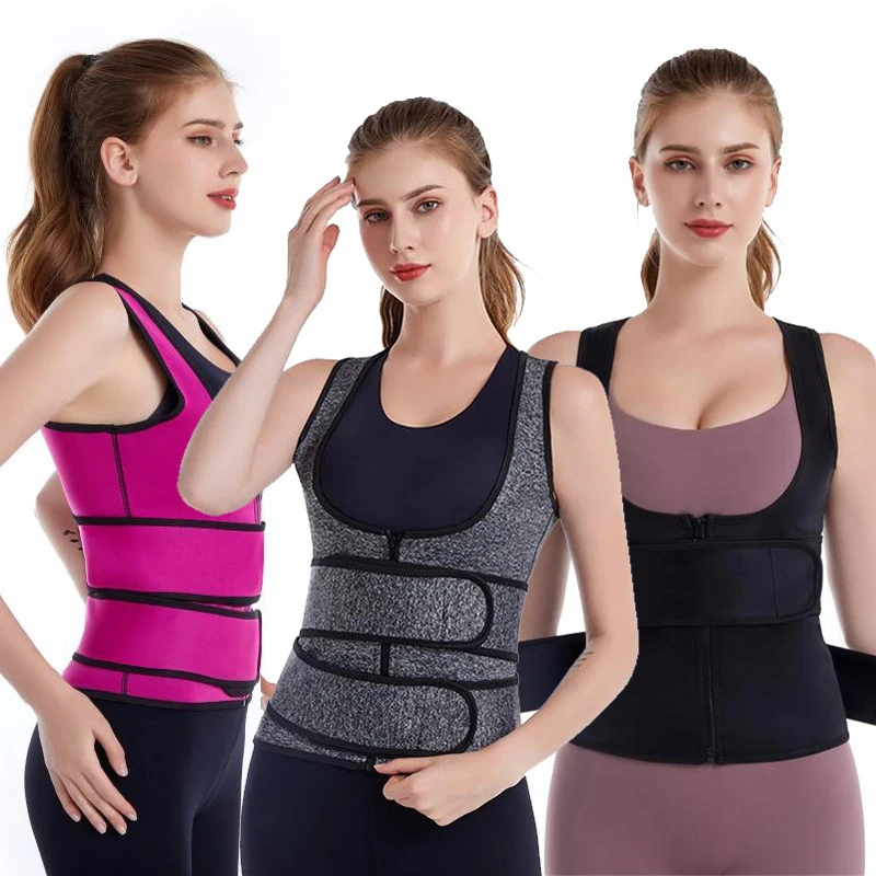 Women Waist Trainer Vest Neoprene Belt 9 Steel Bones Body Shaper Tummy Control Slimming Sweat Fat Burning Girdle XA97T
Women Waist Trainer Vest Neoprene Belt 9 Steel Bones Body Shaper Tummy Control Slimming Sweat Fat Burning Girdle XA97T