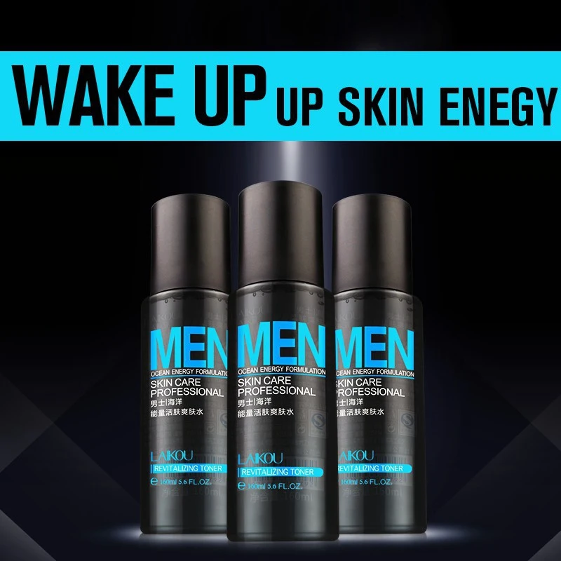 LAIKOU Men Ocean Energy Skin Toner 160ml Moisturizing Whitening Oil Control Shrink Pores Face Care Skin Care mask 160ml
LAIKOU Men Ocean Energy Skin Toner 160ml Moisturizing Whitening Oil Control Shrink Pores Face Care Skin Care mask 160ml