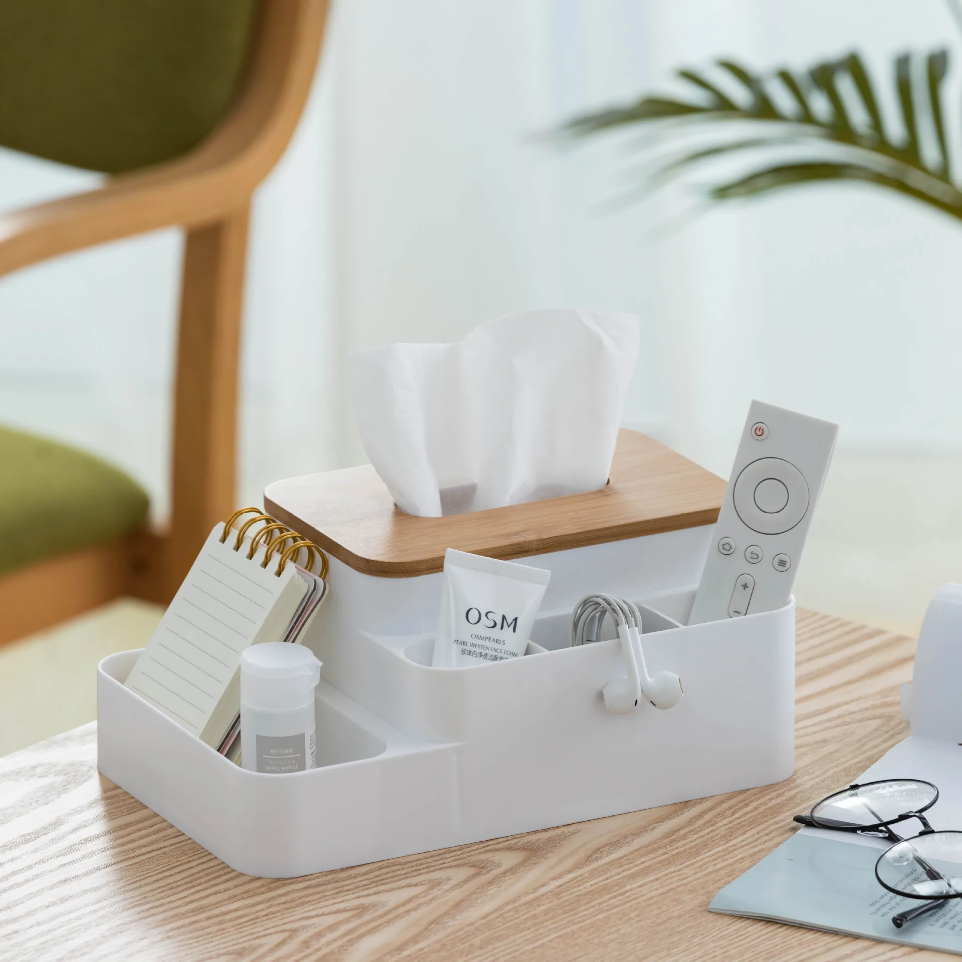Tissue Paper Box Multifunctional Storage Tissue Box Pen Container Makeup Brush Storage Box Desk Storages Box Nanzhu New Products
Tissue Paper Box Multifunctional Storage Tissue Box Pen Container Makeup Brush Storage Box Desk Storages Box Nanzhu New Products