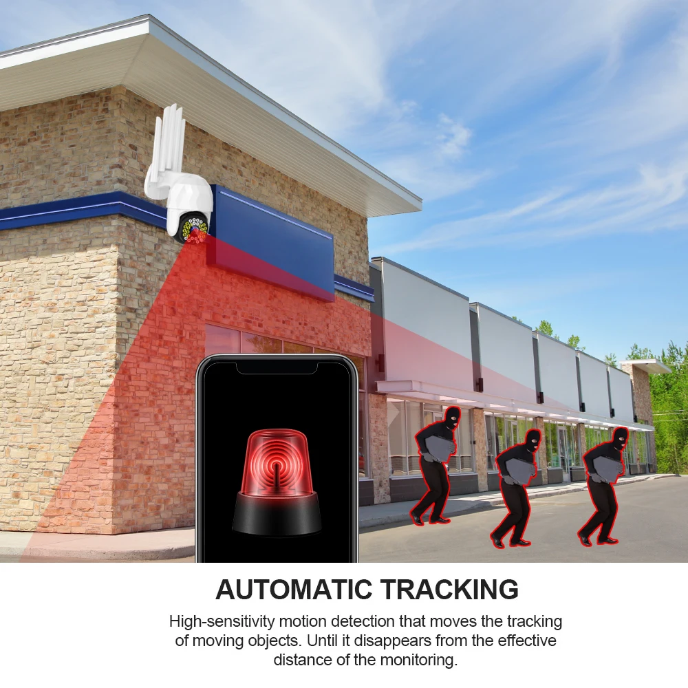 Wireless Surveillance Camera Home Indoor And Outdoor Monitor WiFi Mobile Phone Remote HD Night Vision Camera
Wireless Surveillance Camera Home Indoor And Outdoor Monitor WiFi Mobile Phone Remote HD Night Vision Camera