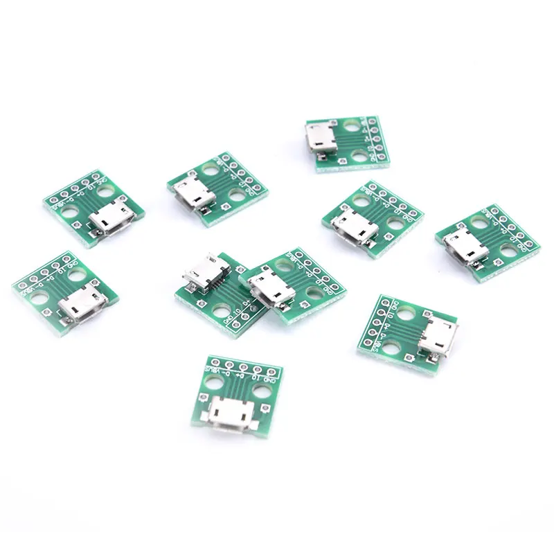 10 шт. мини микро USB адаптер DIP 5-контактный разъем PCB конвертер DIY комплект
10 шт. мини микро USB адаптер DIP 5-контактный разъем PCB конвертер DIY комплект