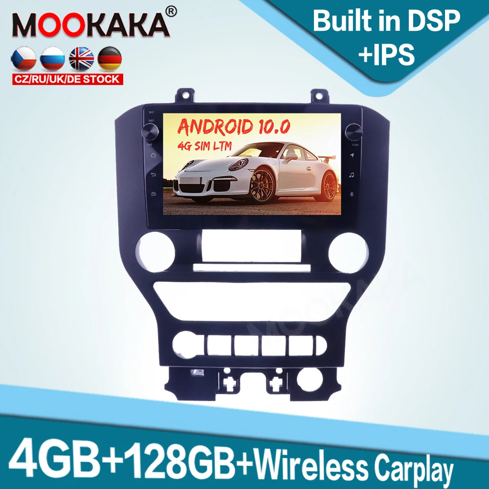 128GB Carplay Android 10.0 Car Multimedia Player for Ford Mustang 2015 - 2020 Auto Radio GPS Navigation Audio Stereo Head Unit
128GB Carplay Android 10.0 Car Multimedia Player for Ford Mustang 2015 - 2020 Auto Radio GPS Navigation Audio Stereo Head Unit