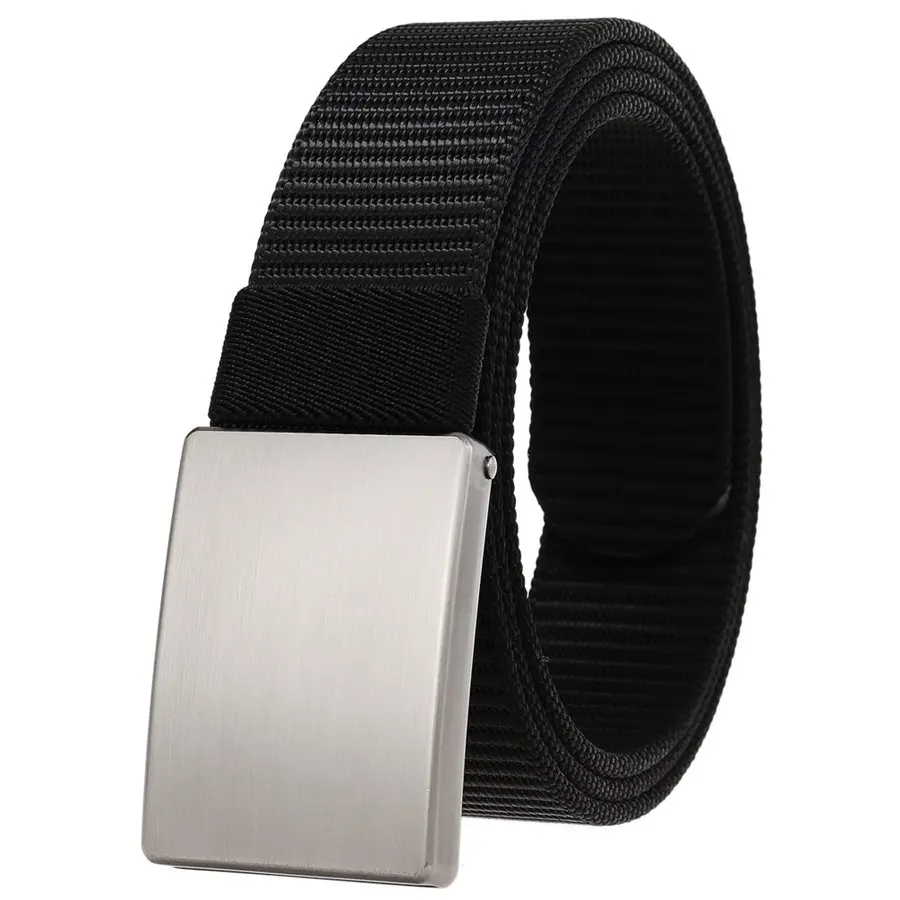 Men's Belt Toothless Non-Porous Belt Automatic Buckle Casual Belt Nylon Belt Leather Strap Width:3.4cm
Men's Belt Toothless Non-Porous Belt Automatic Buckle Casual Belt Nylon Belt Leather Strap Width:3.4cm