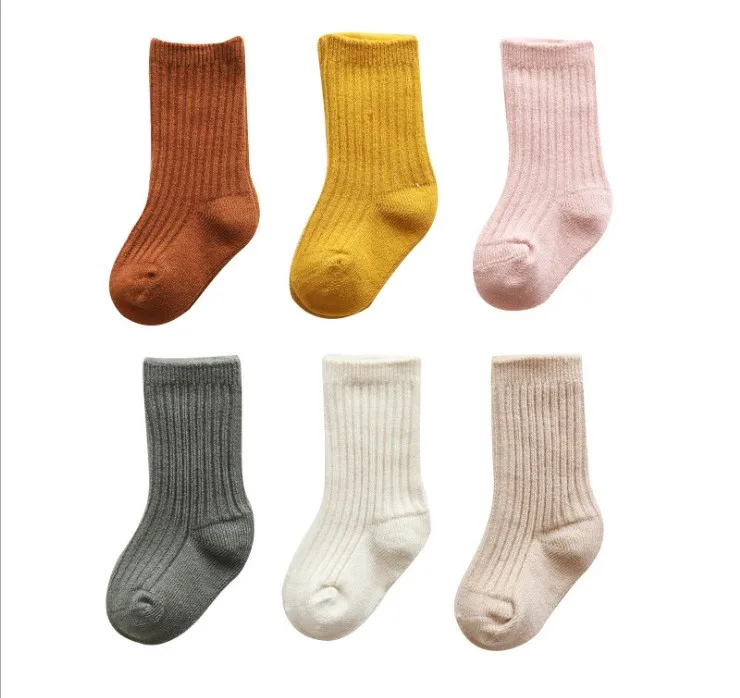 Baby’s Solid Color Knitted Socks, Unisex Non Slip Thick Warm Socks, Thermal Cotton Socks for 0-5Years Babies of Winter Wear
Baby’s Solid Color Knitted Socks, Unisex Non Slip Thick Warm Socks, Thermal Cotton Socks for 0-5Years Babies of Winter Wear