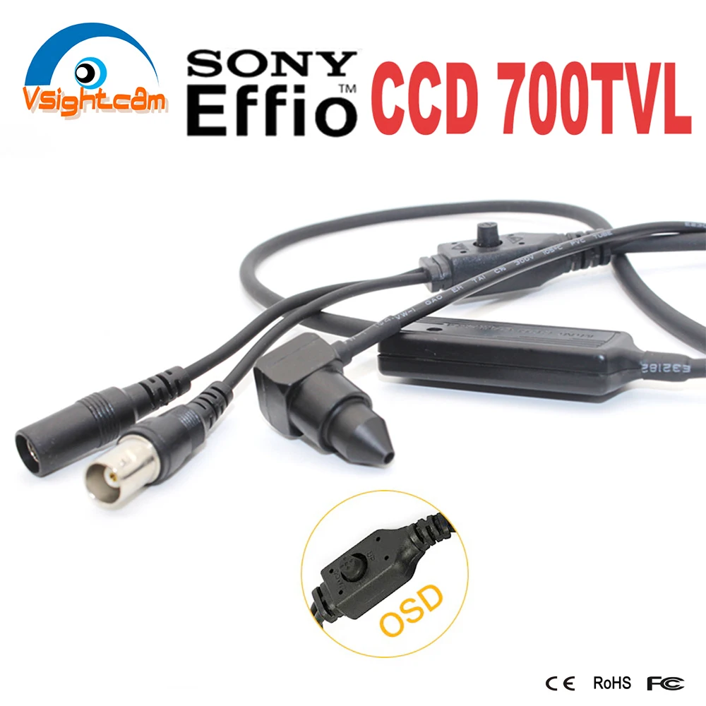 Фотокамера видеонаблюдения Sony Effio-E 4140 + 811/810 700TVL CCD 12 мм | Безопасность и защита