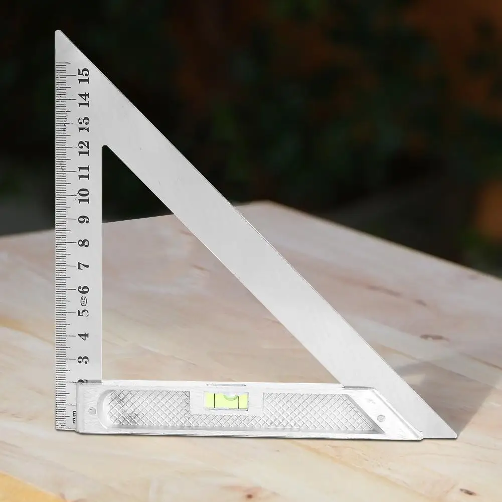 Woodworking Multi-functional L-square Durable Fine Workmanship No Burrs Protractor Triangle Ruler Measuring Tools
Woodworking Multi-functional L-square Durable Fine Workmanship No Burrs Protractor Triangle Ruler Measuring Tools