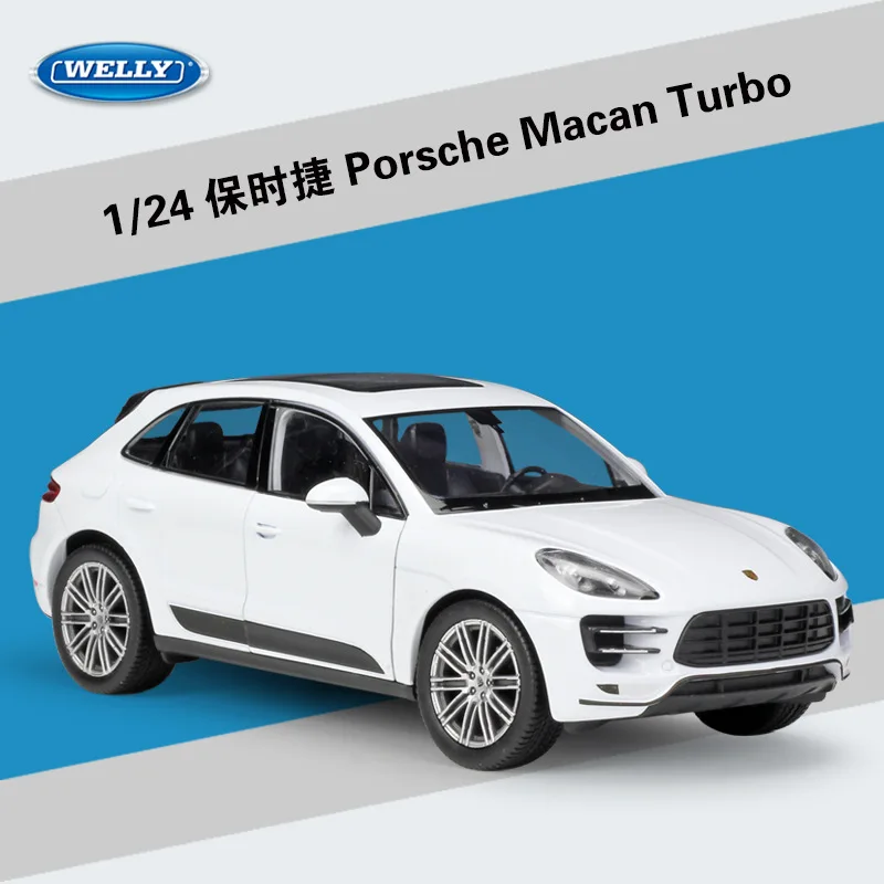 Welly 1:24 Diecast Macan Turbo SUV Sports Car High Simulator Alloy Metal Model Car
Welly 1:24 Diecast Macan Turbo SUV Sports Car High Simulator Alloy Metal Model Car