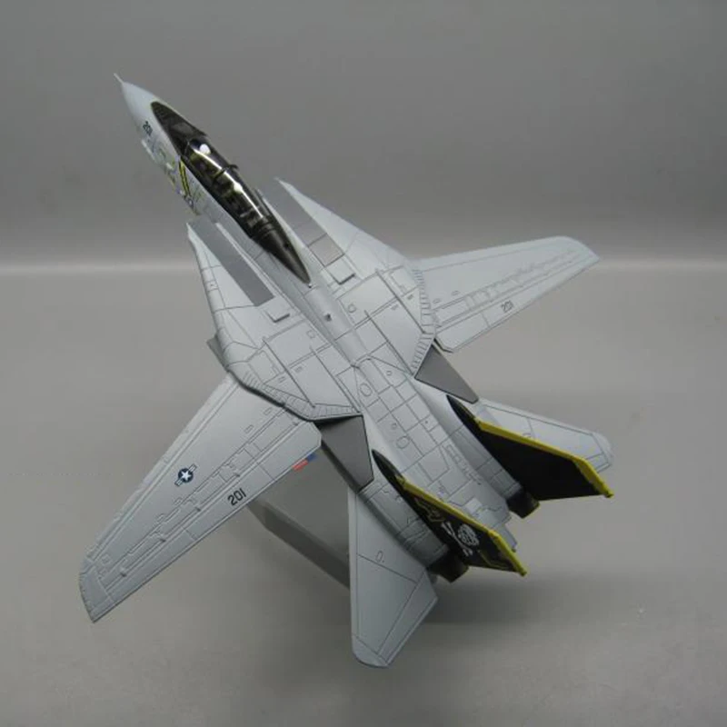 Военная модель игрушки F14 Tomcat 1/100/B AJ200 масштаб боевик США военно-воздушные силы