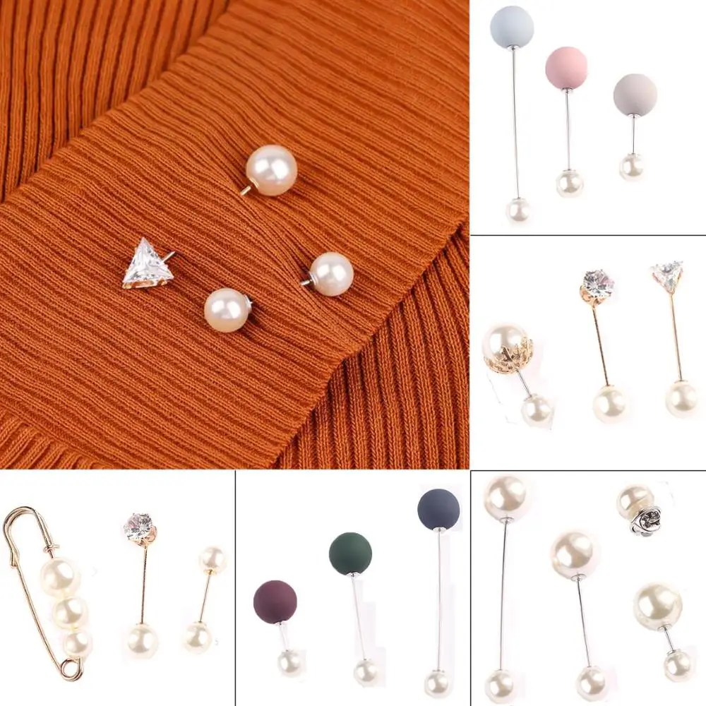 3Pcs/4Pcs Women's Fashion Brooch Set Pearl Brooch Pins Badge Sweater Coat Decorative Jewelry Pin Brooches for Women
3Pcs/4Pcs Women's Fashion Brooch Set Pearl Brooch Pins Badge Sweater Coat Decorative Jewelry Pin Brooches for Women