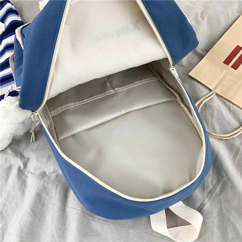 Fashion Luxury Backpack For Teenage Girls Travel Book Bags 2021 Laptop Print Oxford Trendy New Patchwork Embroidery Cute Buckle
Fashion Luxury Backpack For Teenage Girls Travel Book Bags 2021 Laptop Print Oxford Trendy New Patchwork Embroidery Cute Buckle