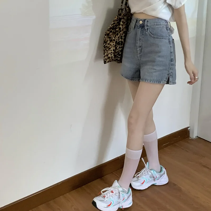 Spring/Summer 2021 New Korean Style Student I Small High Waist Straight Wide Leg Pants Denim Shorts for Women NS Fashion
Spring/Summer 2021 New Korean Style Student I Small High Waist Straight Wide Leg Pants Denim Shorts for Women NS Fashion