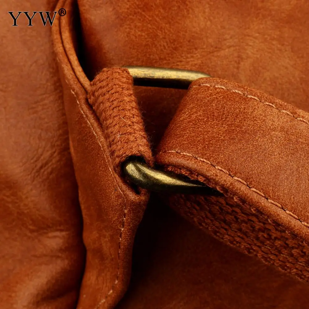 YYW 2019 Pu Leather Backpack Large Capacity Solid Brown Men Women Fashion Designer School Travel Bag Computer Bags 
YYW 2019 Pu Leather Backpack Large Capacity Solid Brown Men Women Fashion Designer School Travel Bag Computer Bags