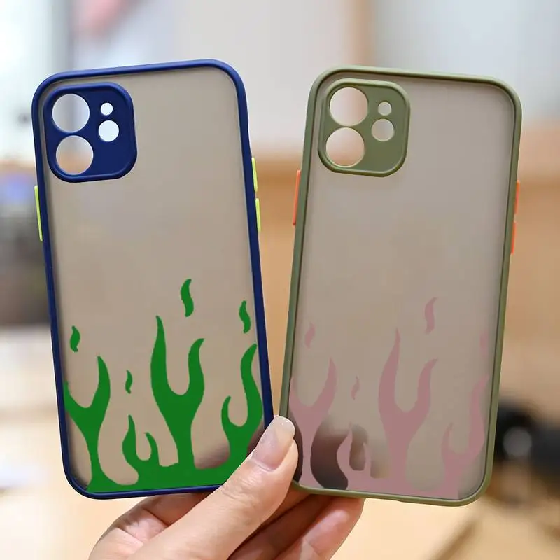 Flame colorful pattern Phone Case matte transparent For iphone 11 12 13 6 s 7 8 plus mini x xs xr pro max cover
Flame colorful pattern Phone Case matte transparent For iphone 11 12 13 6 s 7 8 plus mini x xs xr pro max cover