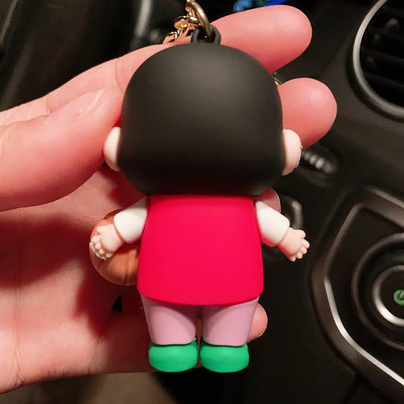 New Crayon Shin-Chan PVC Keychain Cute Cartoon Childhood Kurousa Key Chain Girl Bag Pendant Car Keyring Child Gift Creative Hot
New Crayon Shin-Chan PVC Keychain Cute Cartoon Childhood Kurousa Key Chain Girl Bag Pendant Car Keyring Child Gift Creative Hot