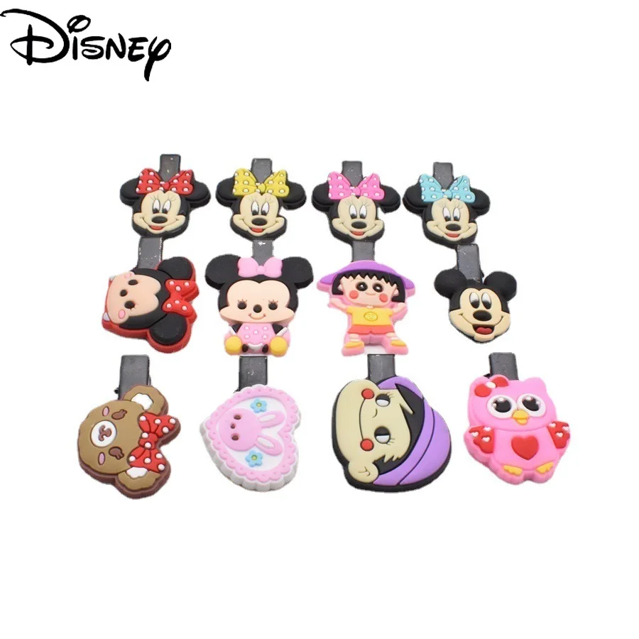 Disney Original Minnie Spotted Bow Hairpin Children's Bang Clip PVC Hair Accessories Anime Accessories Headwear Silicone hairpin
Disney Original Minnie Spotted Bow Hairpin Children's Bang Clip PVC Hair Accessories Anime Accessories Headwear Silicone hairpin