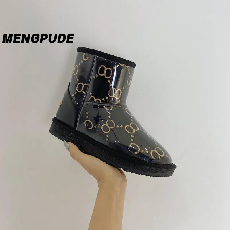 MPD Women's Rubber Boots Waterproof Low Heel Boots All-match Flat Shoes Plus Velvet Short-tube Cotton Shoes Zapatos Para Mujer 
MPD Women's Rubber Boots Waterproof Low Heel Boots All-match Flat Shoes Plus Velvet Short-tube Cotton Shoes Zapatos Para Mujer