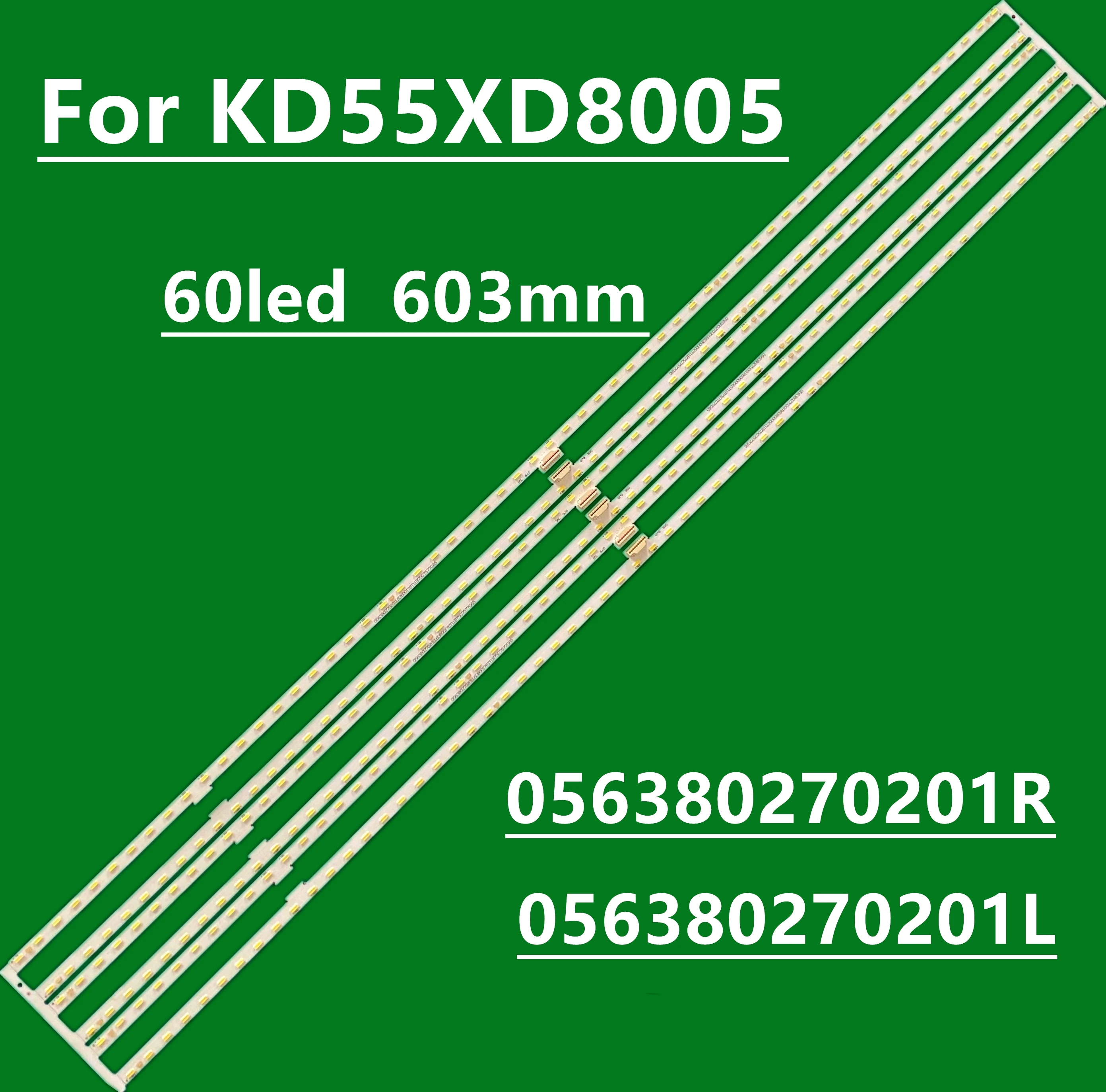 LED Sony KD-55XD8599 KD-55XD8505 056380270201L 056380270201R V550QWME01 56.38027.020 760.01N1T.0002 734.01N08.XXXX
LED Sony KD-55XD8599 KD-55XD8505 056380270201L 056380270201R V550QWME01 56.38027.020 760.01N1T.0002 734.01N08.XXXX