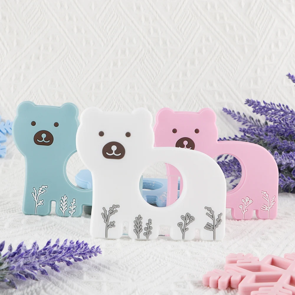 Sunrony 1pc Silicone Teether Cartoon Polar Animal Food Grade Silicone Teething Toys For Teeth Tiny Rod Baby Teether Gift
Sunrony 1pc Silicone Teether Cartoon Polar Animal Food Grade Silicone Teething Toys For Teeth Tiny Rod Baby Teether Gift
