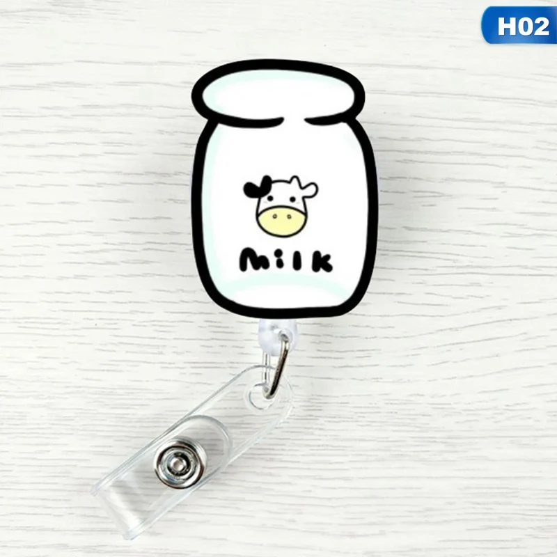 New Kind Of Lovely Fashion Cartoon Fruit Work Card Clip Cute Soft Rubber Easy Retractable Buckle Chest Clip
New Kind Of Lovely Fashion Cartoon Fruit Work Card Clip Cute Soft Rubber Easy Retractable Buckle Chest Clip