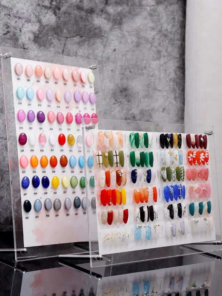 Large Transparent Display Rack False Nail Tips Palette Art Display Stand Board Polish UV Gel Nail Art Color Card Showing Shelf
Large Transparent Display Rack False Nail Tips Palette Art Display Stand Board Polish UV Gel Nail Art Color Card Showing Shelf