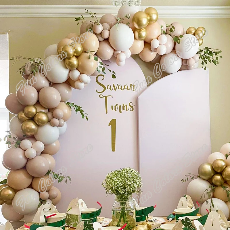 120pcs Doubled Cream Peach Birthday Party Backdrop Baby Shower DIY Golden Holiday Dinner Wedding Decor Balloon Garland Arch Kit
120pcs Doubled Cream Peach Birthday Party Backdrop Baby Shower DIY Golden Holiday Dinner Wedding Decor Balloon Garland Arch Kit