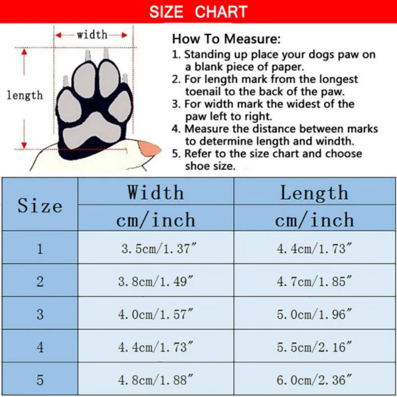 4pcs/set Ati Slip Pet Dog Shoes Breathable Soft Warm Easy to wear Durable Pet Cat Dog Autumn Winter Shoes Pet Products
4pcs/set Ati Slip Pet Dog Shoes Breathable Soft Warm Easy to wear Durable Pet Cat Dog Autumn Winter Shoes Pet Products