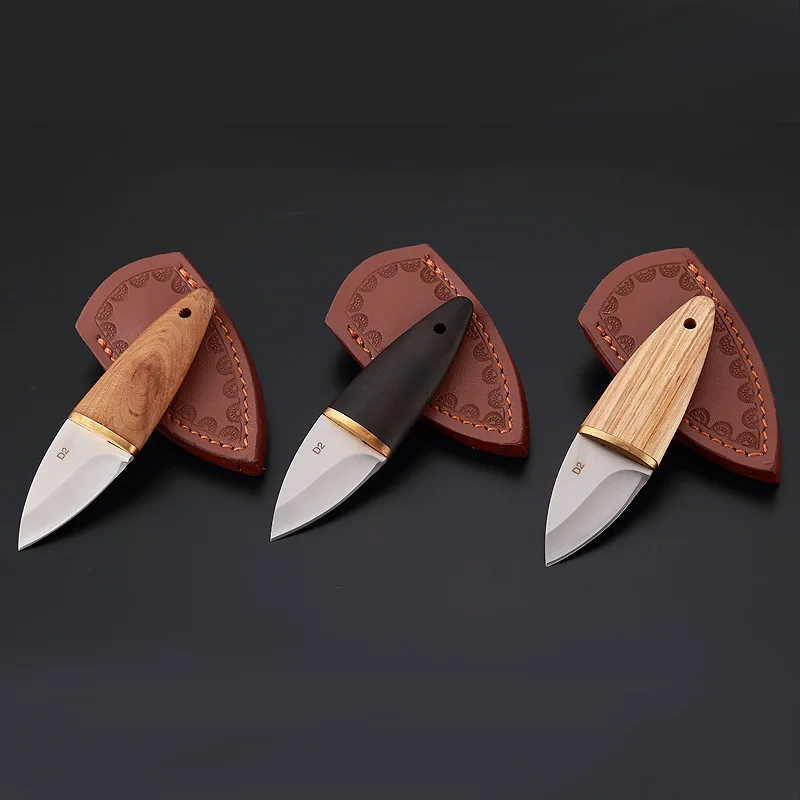 D2 Steel Mini Knife Creative Olive Knife DEC Pocket Straight Knife Natural Wood Handle Craft Tool Self-defense Key Knife
D2 Steel Mini Knife Creative Olive Knife DEC Pocket Straight Knife Natural Wood Handle Craft Tool Self-defense Key Knife