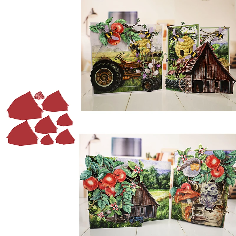 Wooden House Metal Cutting Die Scrapbook Diary Decoration Stencil Embossing Template Paper Photo DIY Greeting Card Handmade 2021
Wooden House Metal Cutting Die Scrapbook Diary Decoration Stencil Embossing Template Paper Photo DIY Greeting Card Handmade 2021