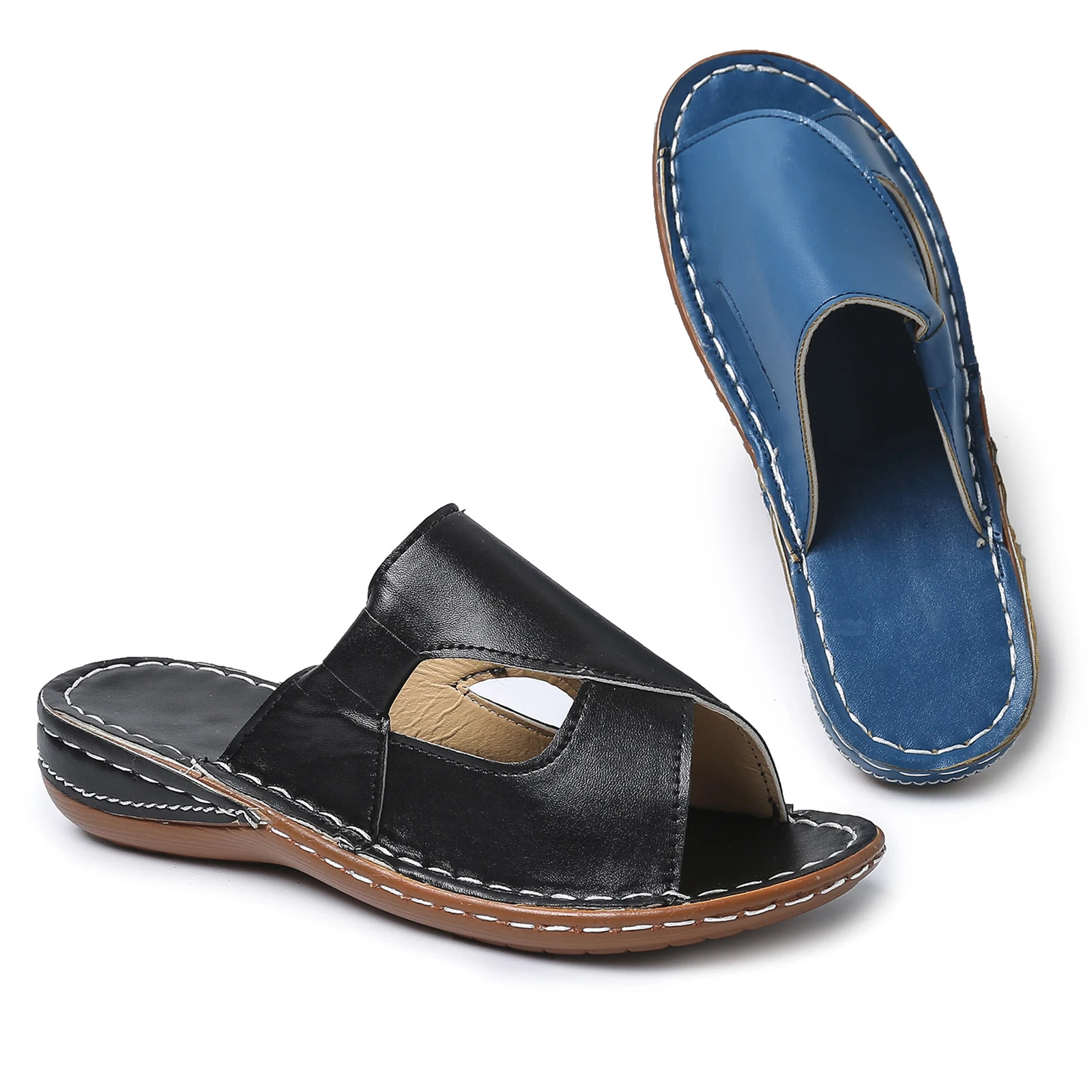 Summer Women's Sandals Flats Buckle Strap Ladies Slides Comfortable Home Beach Slip on Wedges women Shoes Plus women Slippers
Summer Women's Sandals Flats Buckle Strap Ladies Slides Comfortable Home Beach Slip on Wedges women Shoes Plus women Slippers